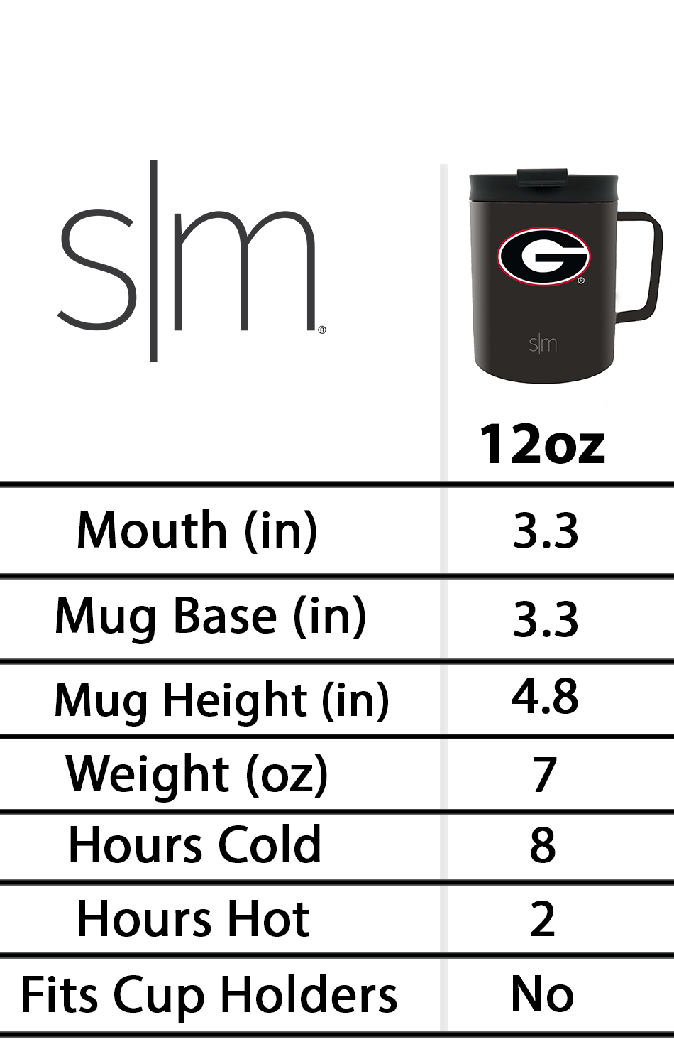 Collegiate Scout Coffee Mug with Flip Lid J5