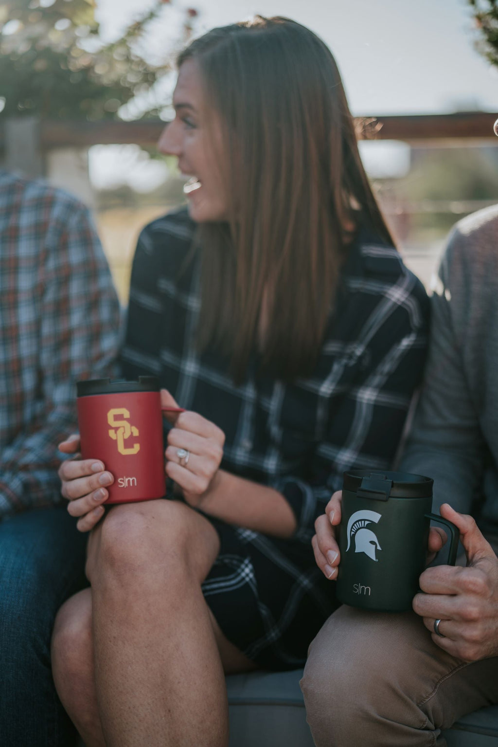 Collegiate Scout Coffee Mug with Flip Lid H1