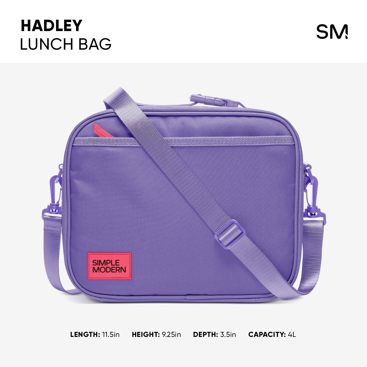 Hadley Lunch Bag with Shoulder Strap N2