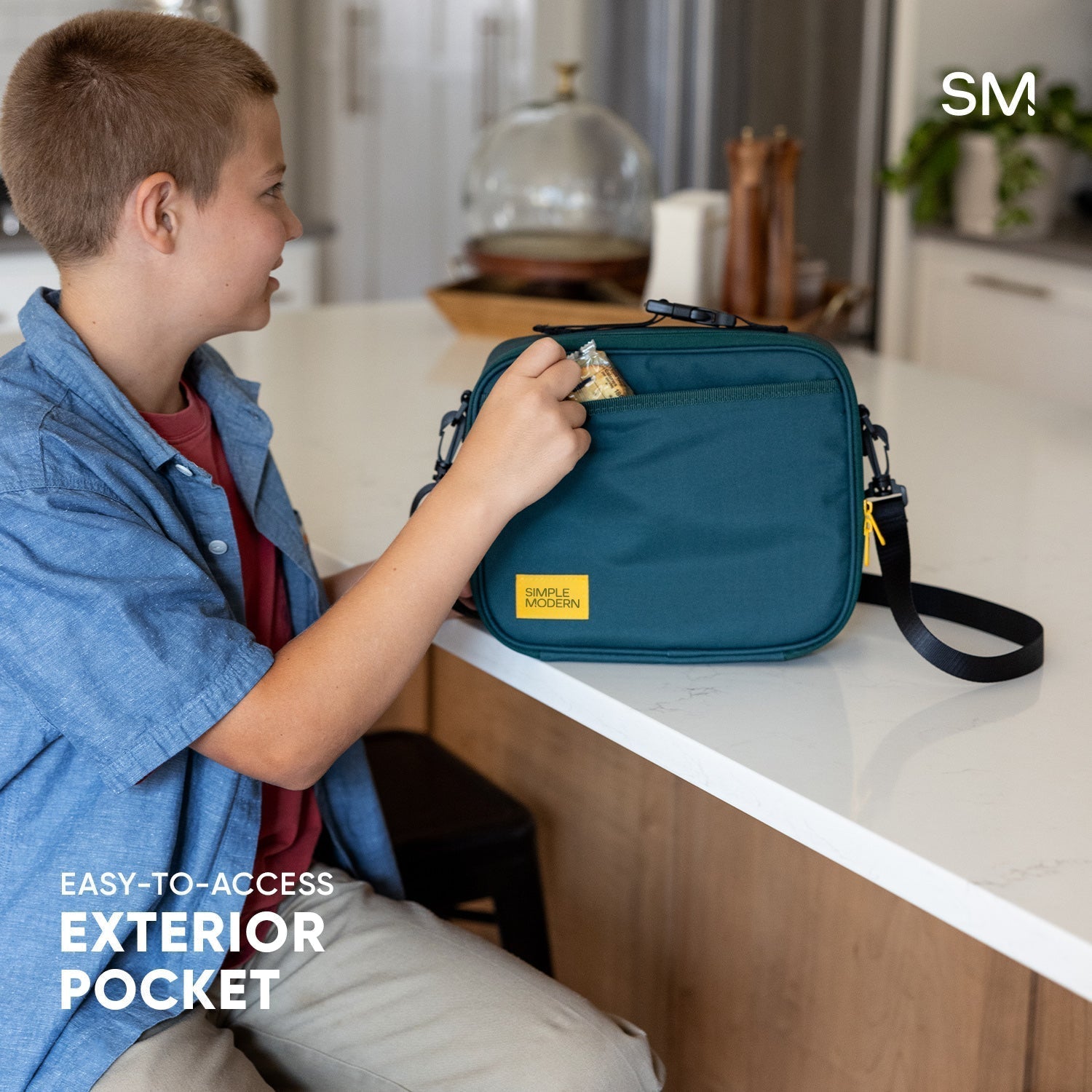 Hadley Lunch Bag with Shoulder Strap N2