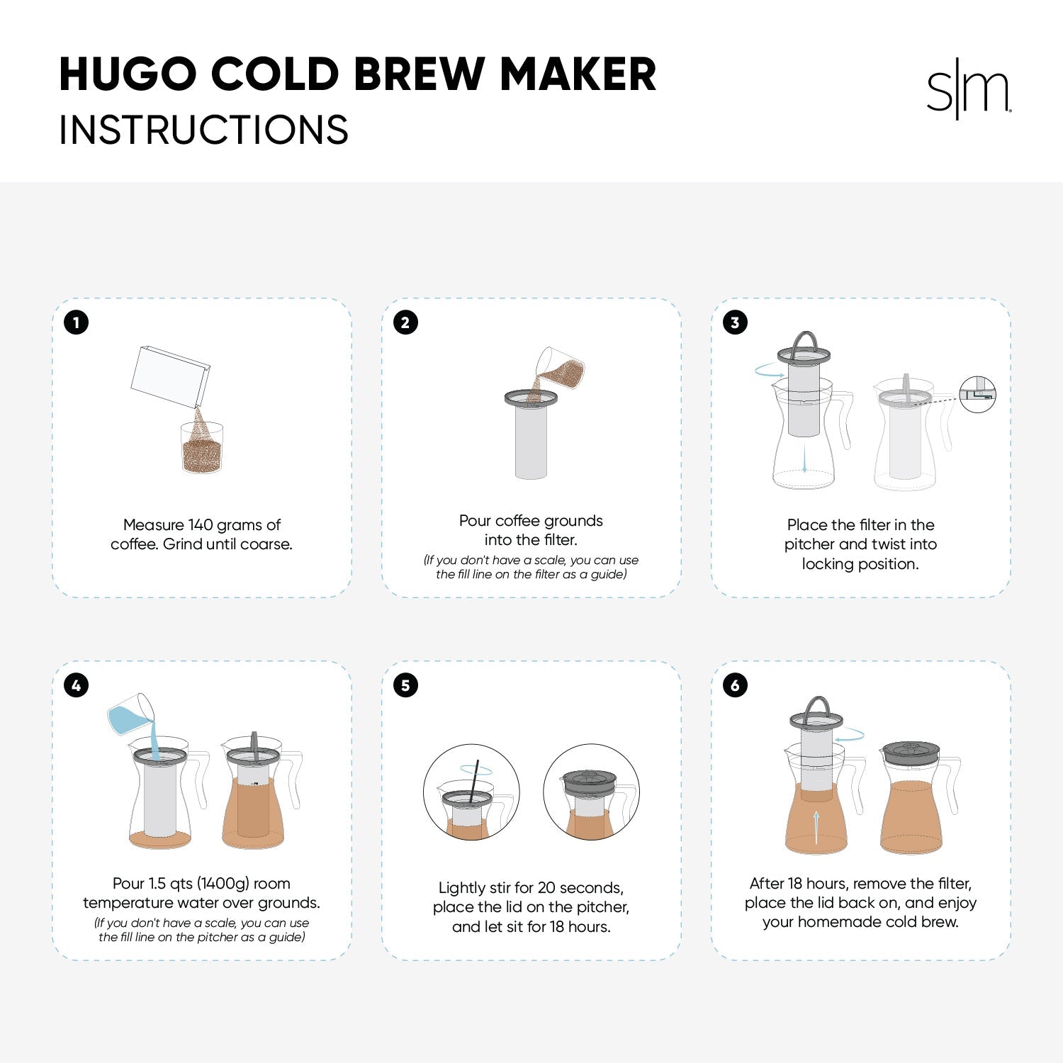 Hugo Cold Brew Maker E6