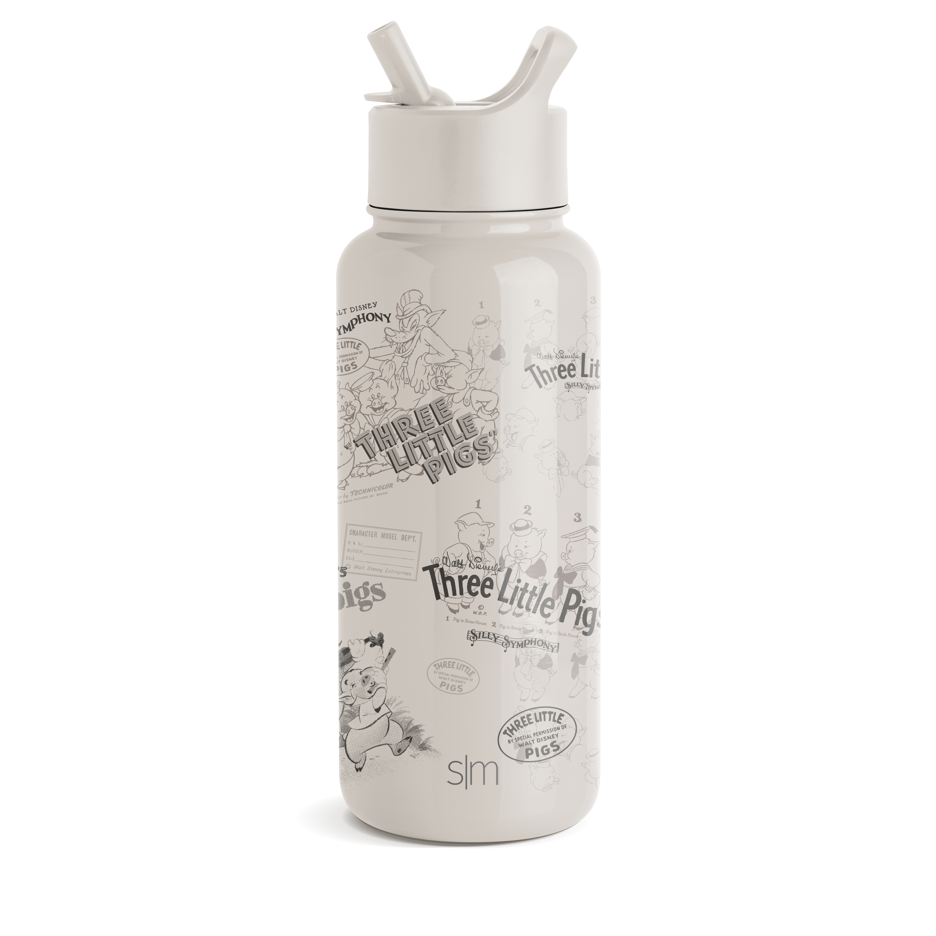 Disney Summit Water Bottle with Straw Lid A5