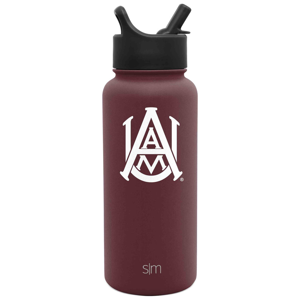 Collegiate Summit Water Bottle with Straw Lid W7