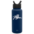 Collegiate Summit Water Bottle with Straw Lid K7