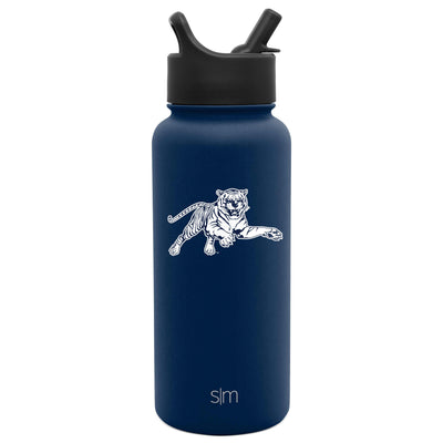 Collegiate Summit Water Bottle with Straw Lid K7