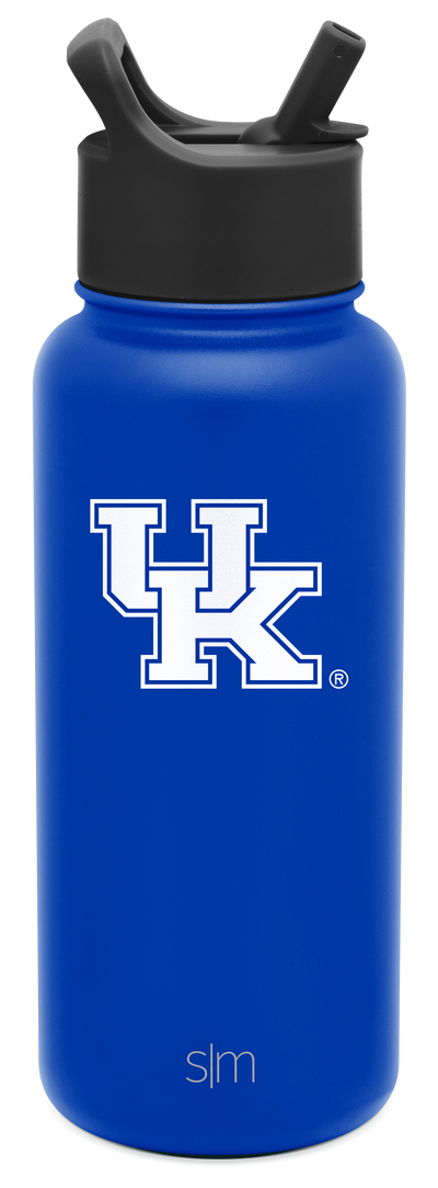 Collegiate Summit Water Bottle with Straw Lid X4