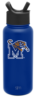 Collegiate Summit Water Bottle with Straw Lid E9