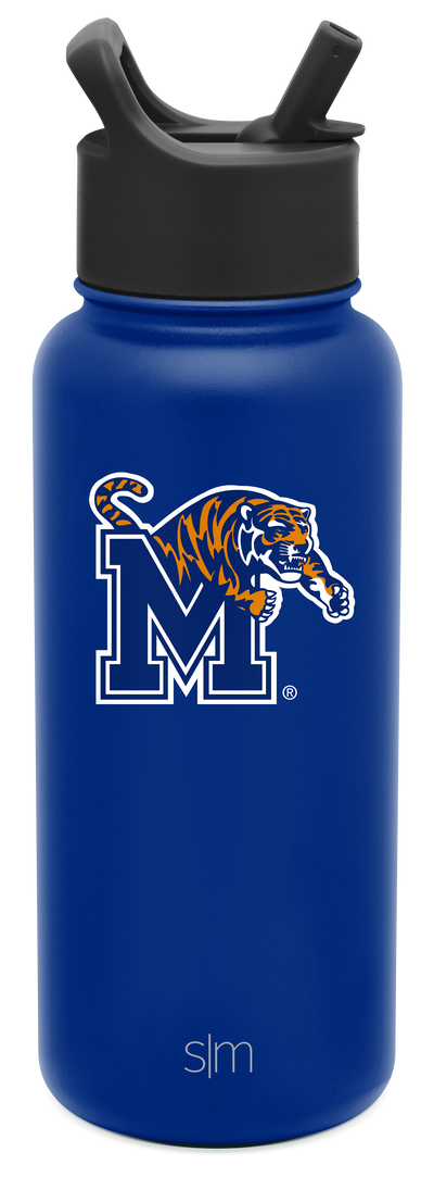 Collegiate Summit Water Bottle with Straw Lid E9
